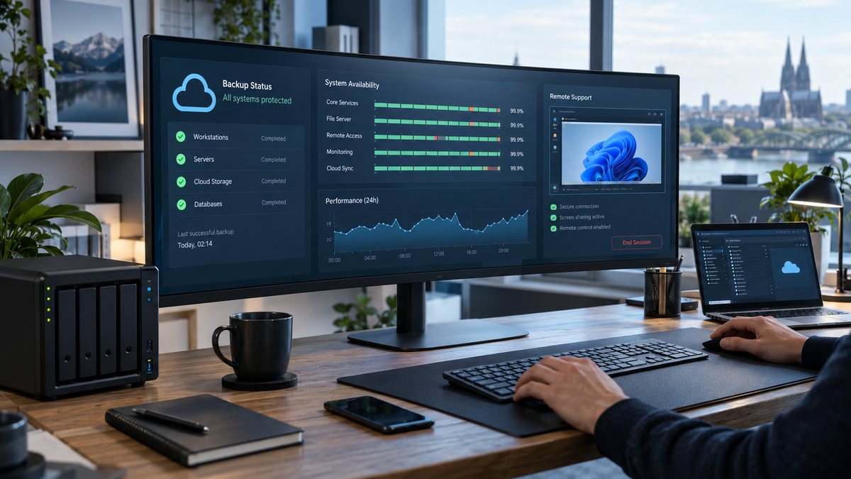 Automatisiertes Monitoring-Dashboard